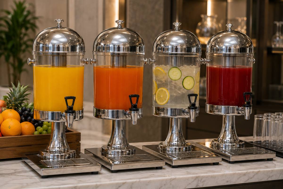 Stainless Steel Juice Dispensers